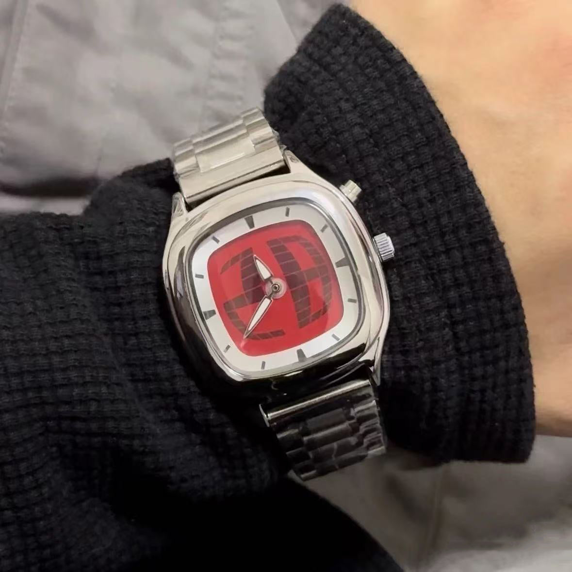 RED - Digital Display Watch
